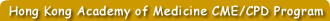 Hong Kong Academy of Medicine CME/CPD Program